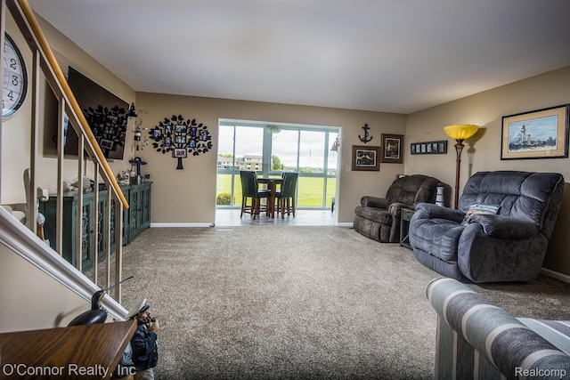 1660 River Rd Unit 52, Marysville, MI 48040 - living room with carpet flooring and baseboards
