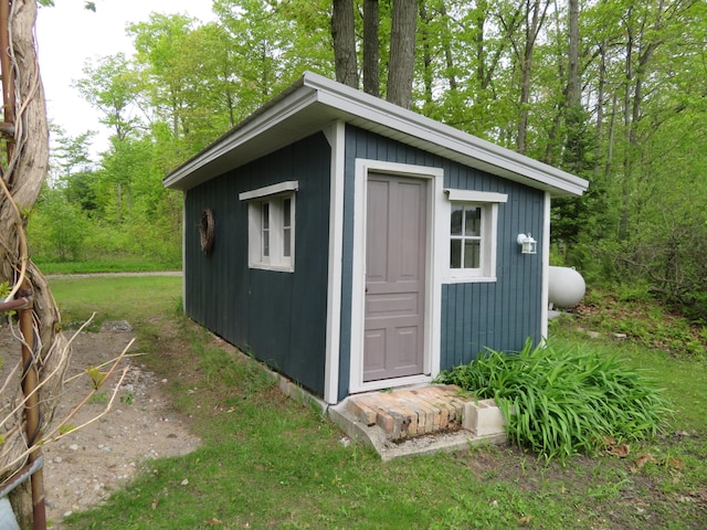 6248 Howard St, Gladwin, MI 48624 - view of shed