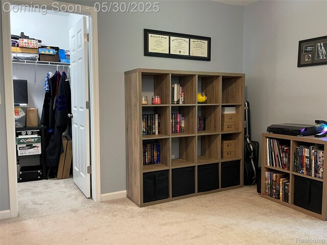 33500 Birchlawn, Westland, MI 48185 - bedroom with carpet, a closet, and baseboards