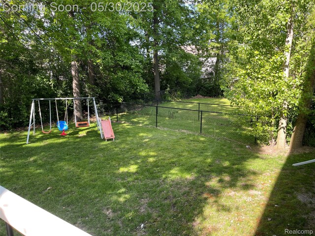 33500 Birchlawn, Westland, MI 48185 - view of yard with a playground