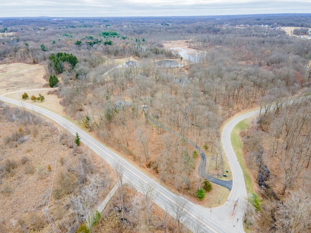 5436 Strawberry Lake Rd, Whitmore Lake, MI 48189 - aerial view of property and surrounding area featuring a heavily wooded area