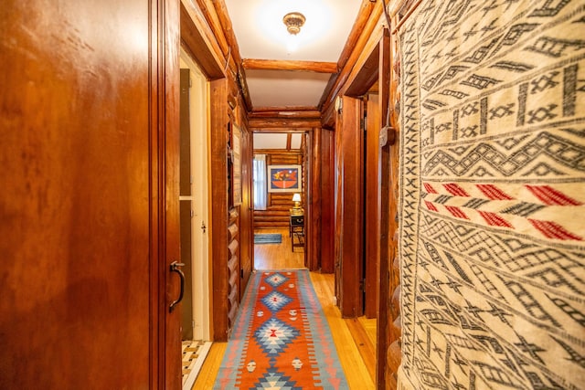 5436 Strawberry Lake Rd, Whitmore Lake, MI 48189 - corridor featuring wood finished floors