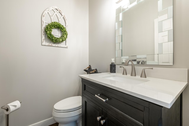 1050 Long Leaf Ct, Brighton, MI 48116 - bathroom with vanity and toilet