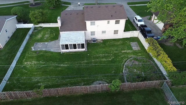 31929 Cambridge Dr, Clinton Township, MI 48093 - aerial view of property and surrounding area