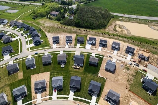 2771 Silo Dr, Saline, MI 48176 - aerial view of property's location with nearby suburban area