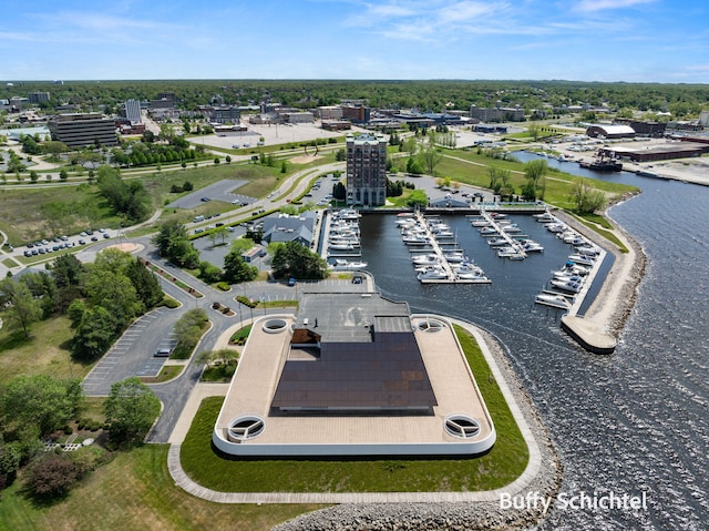 334 Terrace Point Cir Unit 33, Muskegon, MI 49440 - aerial view of a nearby body of water