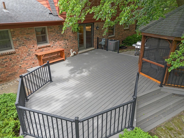 3509 Sulgrave Pl, Ann Arbor, MI 48105 - deck featuring a grill