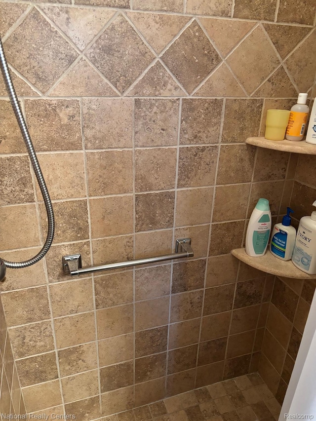 14764 Brewster Ct, Shelby Twp, MI 48315 - bathroom featuring tiled shower
