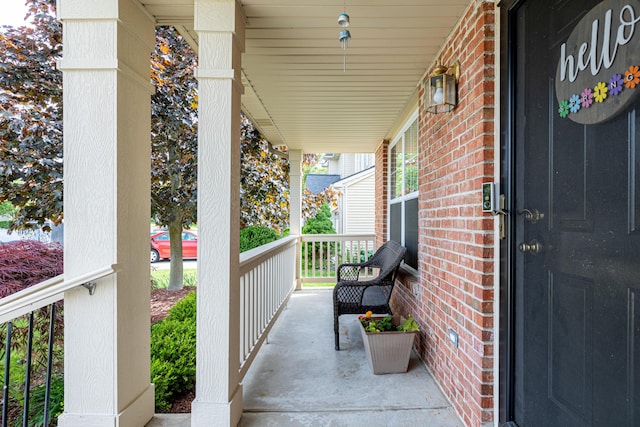 1743 Savannah Ln, Ypsilanti, MI 48198 - view of covered porch