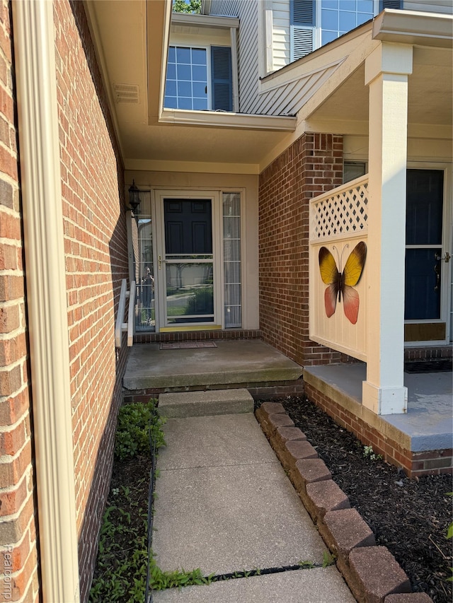 22693 Coachlight Cir, Taylor, MI 48180 - entrance to property featuring brick siding