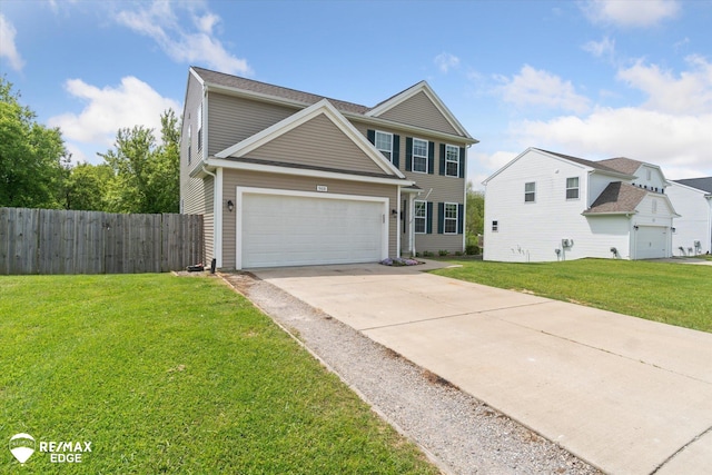 9416 Sunrise Ln, Davison, MI 48423 - view of front of property featuring a garage and concrete driveway