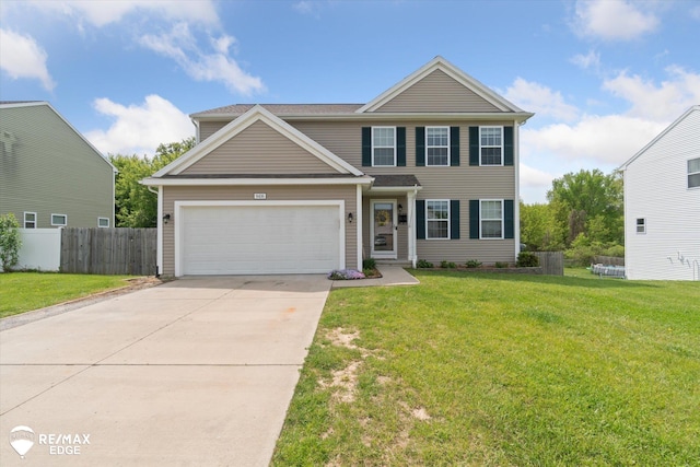 9416 Sunrise Ln, Davison, MI 48423 - traditional-style home with an attached garage and driveway