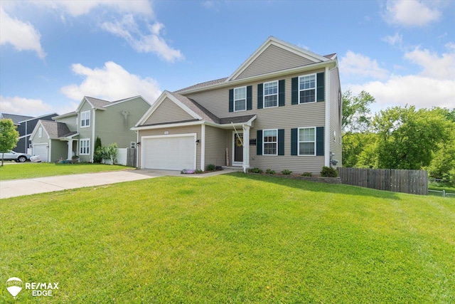 9416 Sunrise Ln, Davison, MI 48423 - view of front of property with driveway and a garage