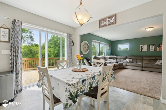 9416 Sunrise Ln, Davison, MI 48423 - dining space with wood finished floors