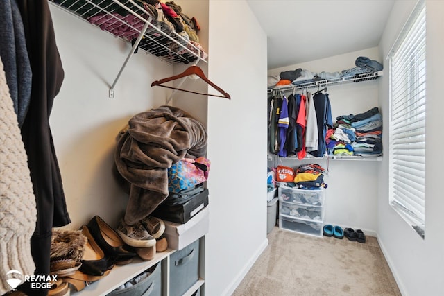 9416 Sunrise Ln, Davison, MI 48423 - walk in closet featuring carpet