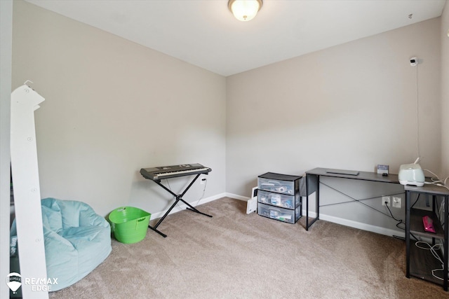 9416 Sunrise Ln, Davison, MI 48423 - misc room featuring carpet flooring and baseboards
