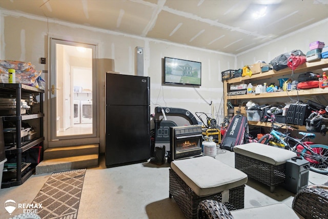 9416 Sunrise Ln, Davison, MI 48423 - interior space with washer / dryer