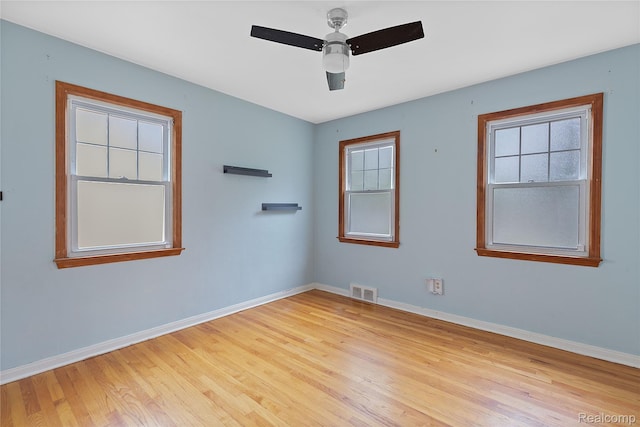 717 N Vermont Ave, Royal Oak, MI 48067 - empty room with wood finished floors and baseboards