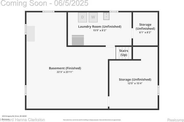 3414 Gregory Rd, Lake Orion, MI 48359 - room layout
