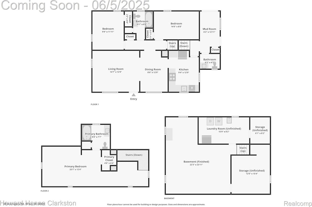 3414 Gregory Rd, Lake Orion, MI 48359 - floor plan / room layout