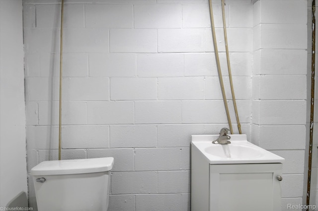 2680 N Lake George Rd, Metamora, MI 48455 - bathroom with toilet and vanity