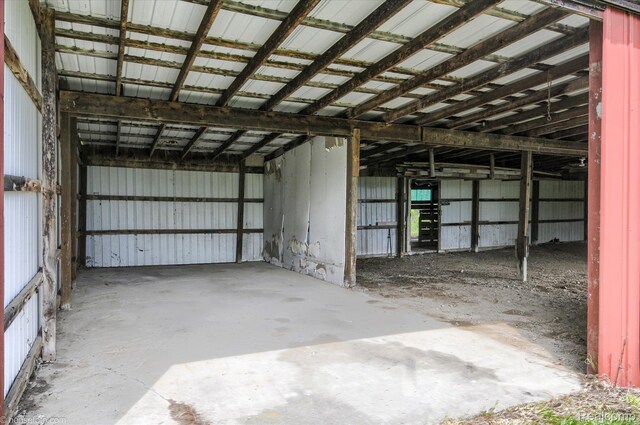 2680 N Lake George Rd, Metamora, MI 48455 - view of garage