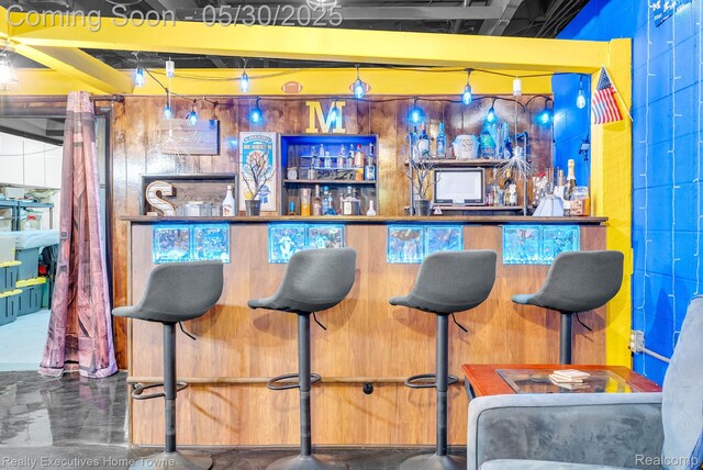 3889 Wadhams Rd, Clyde, MI 48049 - view of indoor dry bar