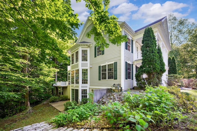 1796 Stockbridge Path, Saint Joseph, MI 49085 - view of home's exterior featuring a balcony