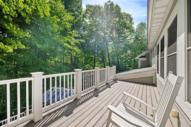 1796 Stockbridge Path, Saint Joseph, MI 49085 - view of wooden deck