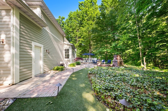 1796 Stockbridge Path, Saint Joseph, MI 49085 - view of yard featuring a patio area