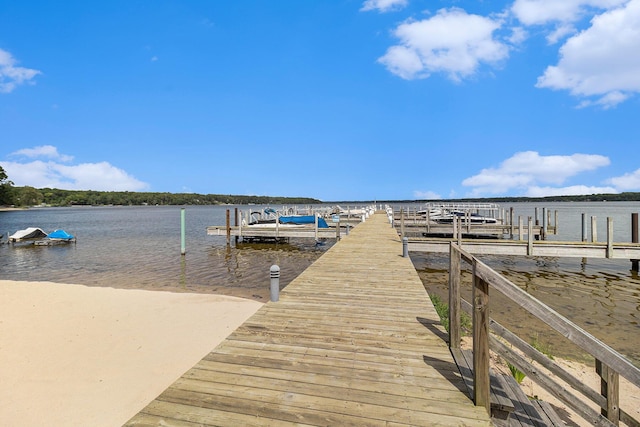 6180 Murray Rd Unit 301, Whitehall, MI 49461 - dock area featuring a water view