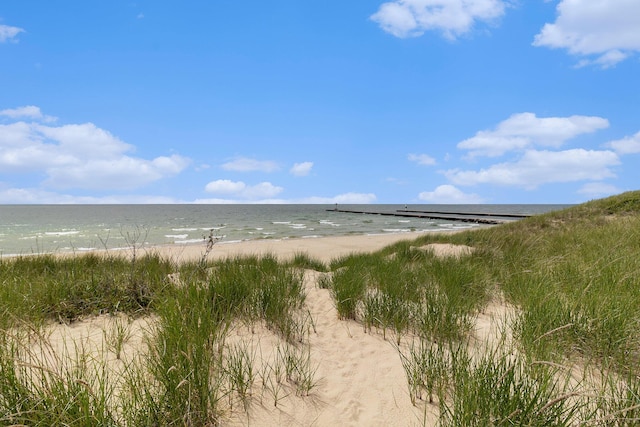 6180 Murray Rd Unit 301, Whitehall, MI 49461 - water view featuring local beach