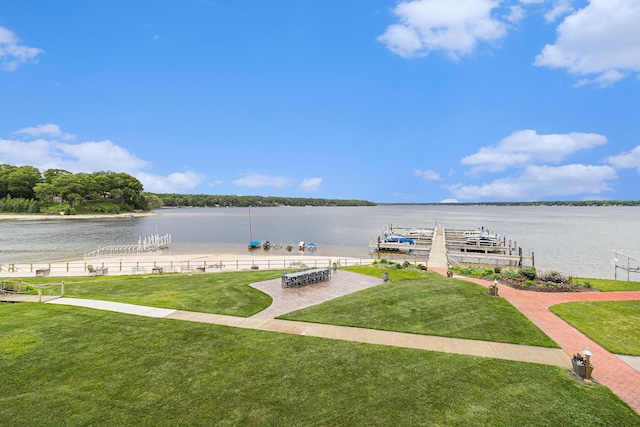 6180 Murray Rd Unit 301, Whitehall, MI 49461 - dock area with a water view