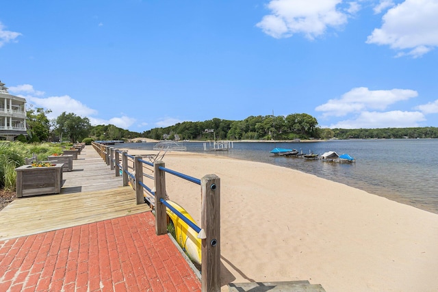 6180 Murray Rd Unit 301, Whitehall, MI 49461 - dock area featuring a water view
