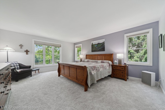 9120 Pineview Lake Dr, Linden, MI 48451 - bedroom with light colored carpet and baseboards