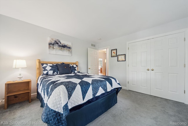 9120 Pineview Lake Dr, Linden, MI 48451 - bedroom featuring carpet floors and a closet