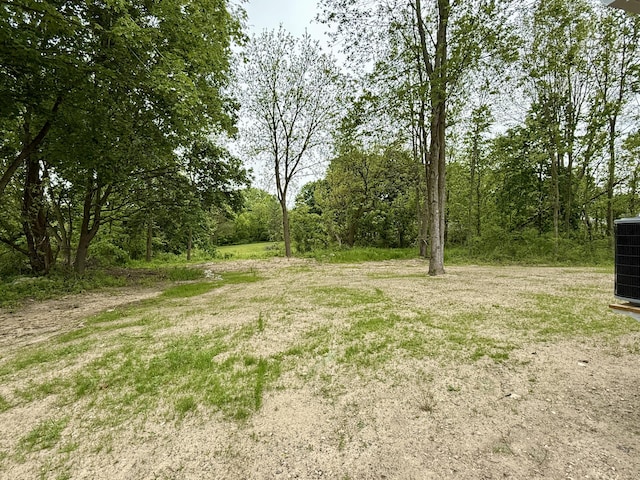 2827 Green Acres Dr, Mulliken, MI 48861 - view of yard with central AC unit