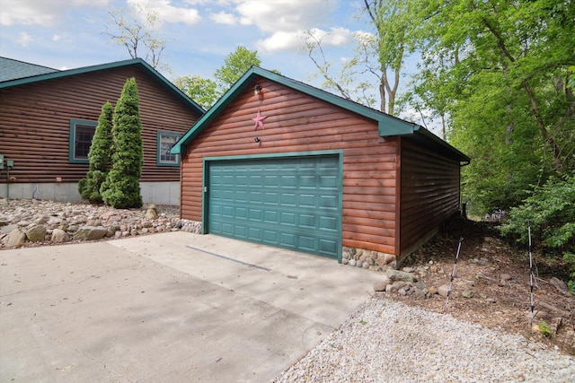 1750 Fox Rd, Jackson, MI 49201 - view of detached garage