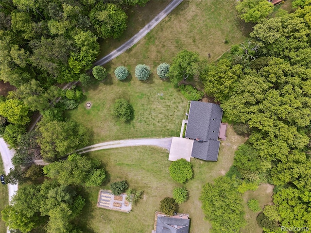1330 Evergreen, Milford, MI 48380 - aerial overview of property's location