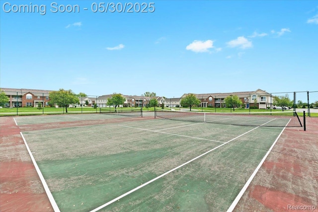 51623 Hale Ln, Chesterfield, MI 48051 - view of tennis court