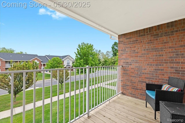 51623 Hale Ln, Chesterfield, MI 48051 - balcony featuring a residential view
