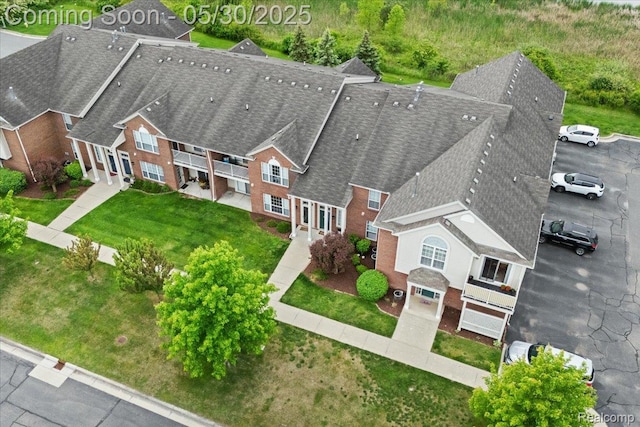 51623 Hale Ln, Chesterfield, MI 48051 - aerial view of property and surrounding area