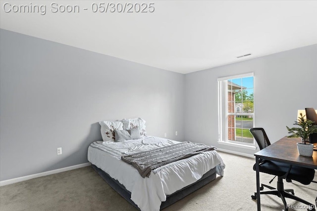 51623 Hale Ln, Chesterfield, MI 48051 - carpeted bedroom featuring baseboards and an office area