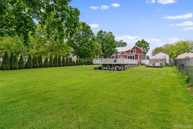 306 Hamilton St, Byron, MI 48418 - view of yard