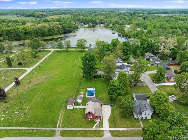 306 Hamilton St, Byron, MI 48418 - view of property location featuring a large body of water