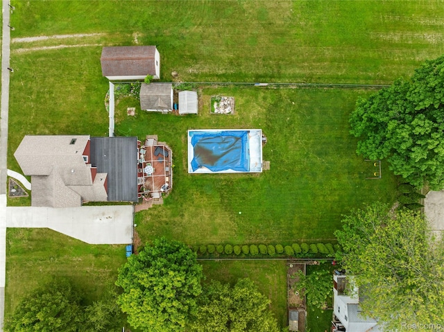 306 Hamilton St, Byron, MI 48418 - drone / aerial view
