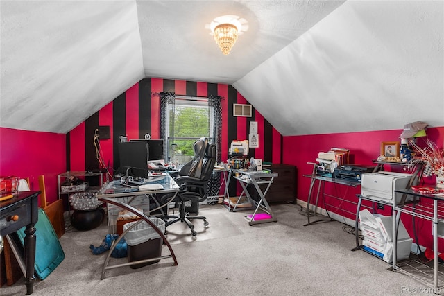 306 Hamilton St, Byron, MI 48418 - office space with lofted ceiling and carpet flooring