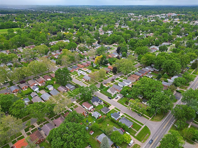 19444 Inkster Rd, Redford, MI 48240 - aerial view of property's location featuring nearby suburban area