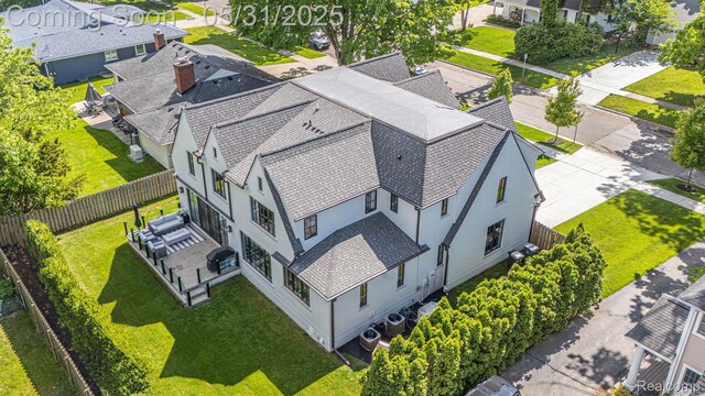 923 S Glenhurst Dr, Birmingham, MI 48009 - aerial view of residential area