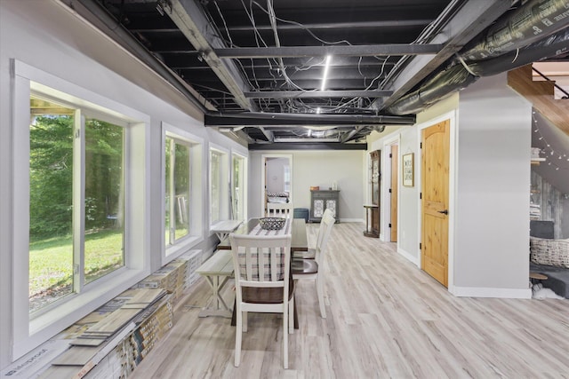 5885 Lammers Rd, Hastings, MI 49058 - interior space with healthy amount of natural light, light wood-type flooring, and baseboards